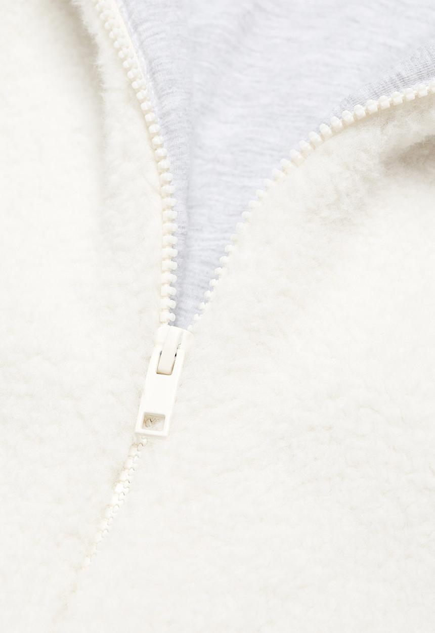 MANGO - Coat bear5 - natural