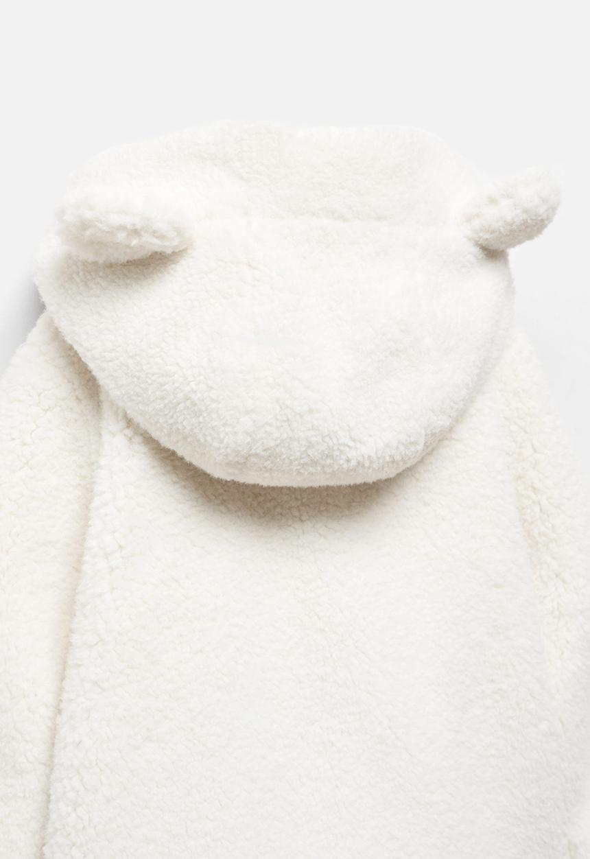 MANGO - Coat bear5 - natural