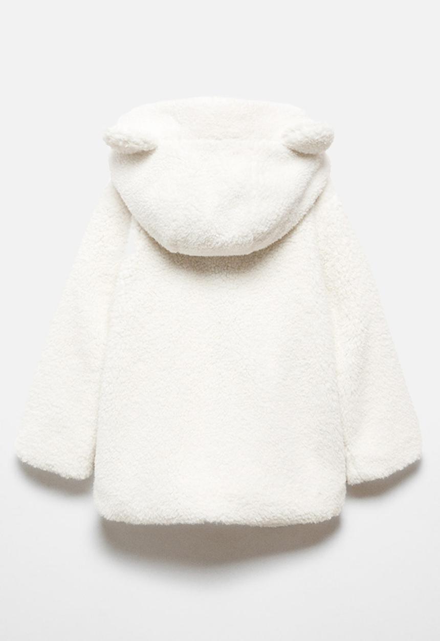 MANGO - Coat bear5 - natural