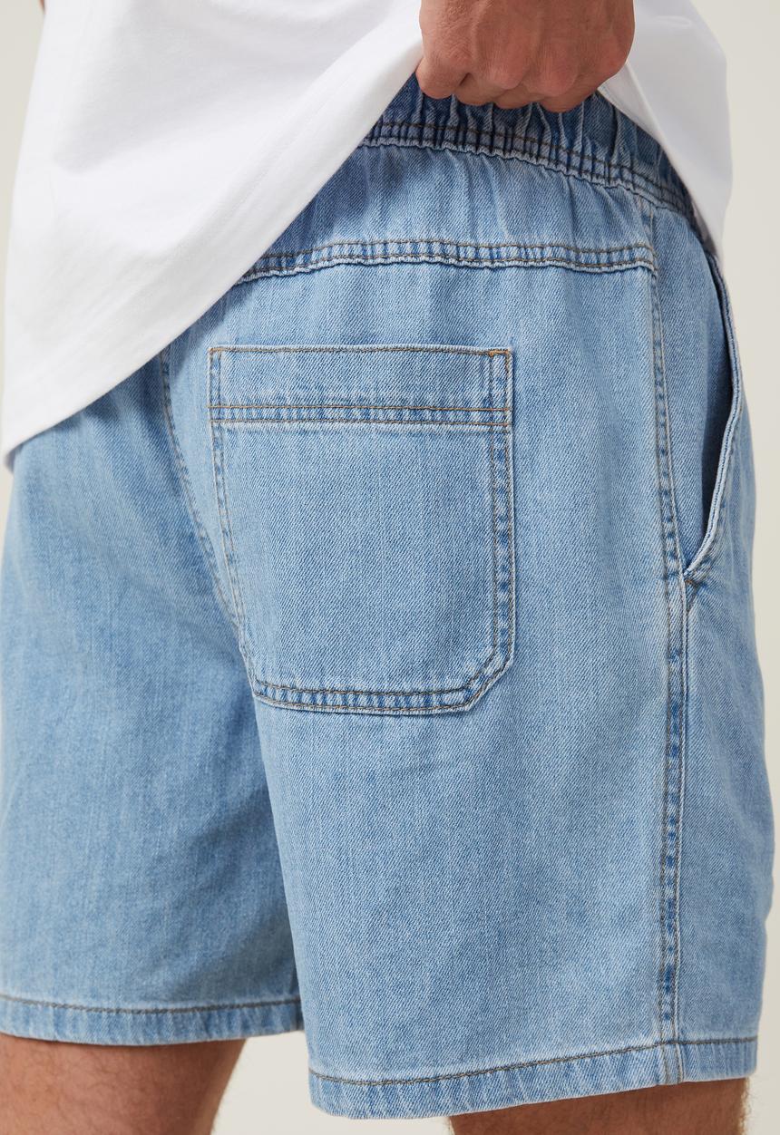 Cotton On - Easy short - light stone wash 