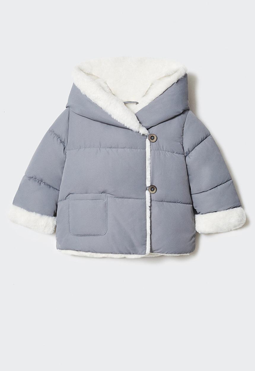 MANGO - Anorak copito - charcoal