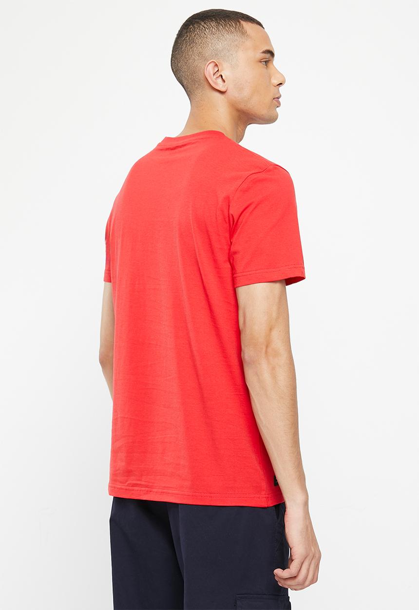 JEEP - Fashion logo tee - pop red-jeep