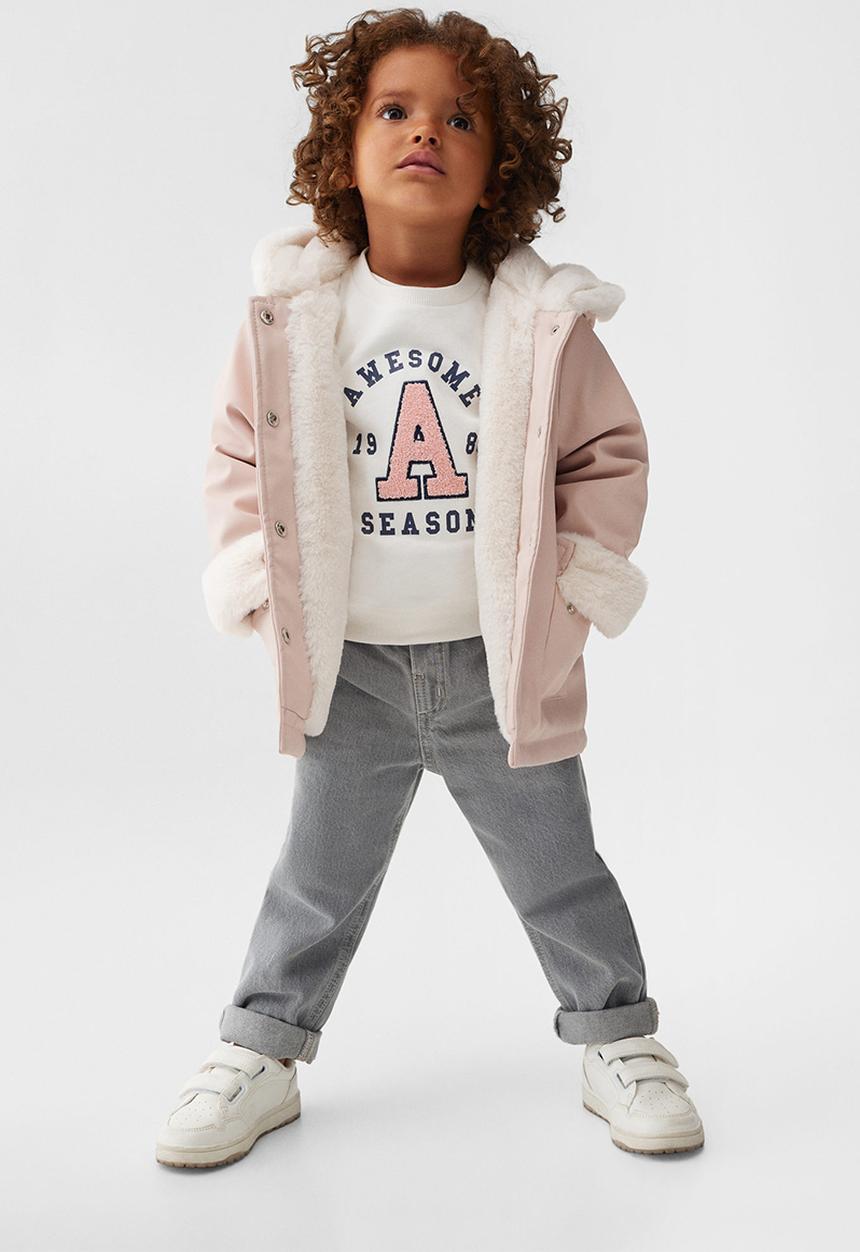 MANGO - Coat snowb5 - light pink
