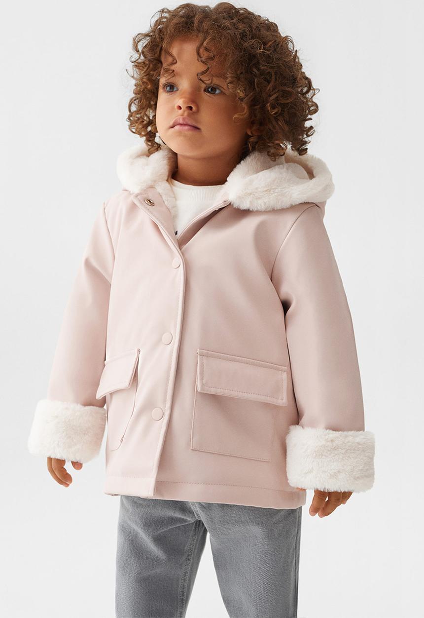 MANGO - Coat snowb5 - light pink