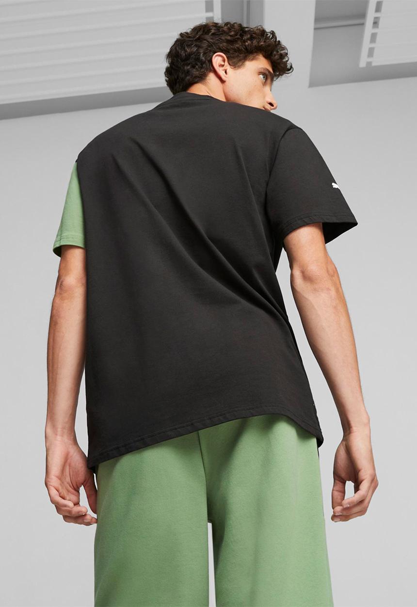 PUMA - Amg statement tee - green & black