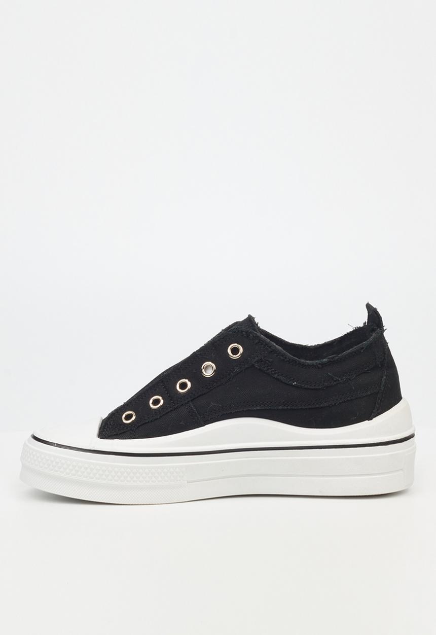 Butterfly Feet - Wave4 platform sneaker - black