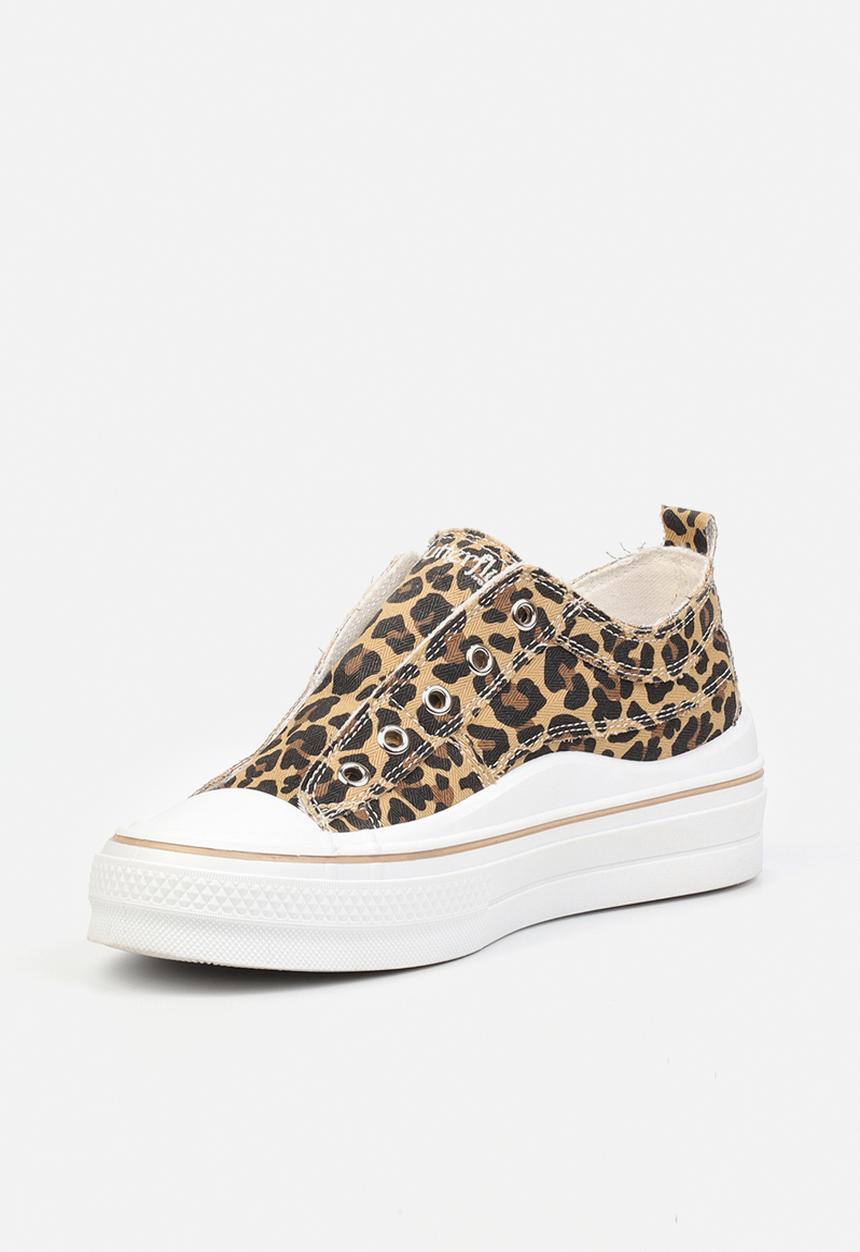 Butterfly Feet - Wave4 platform sneaker - leopard