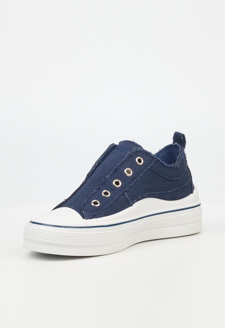 Butterfly Feet - Wave4 platform sneaker - navy