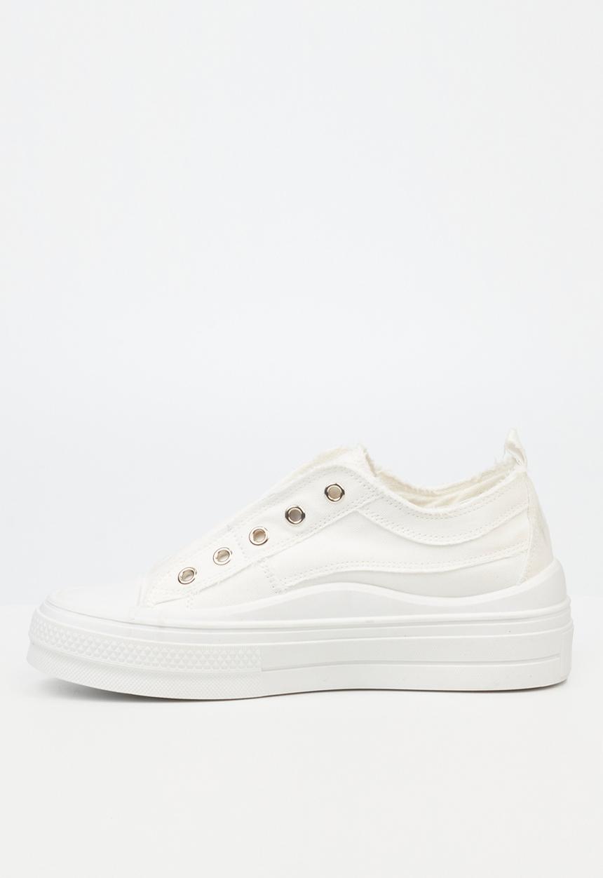 Butterfly Feet - Wave4 platform sneaker - white