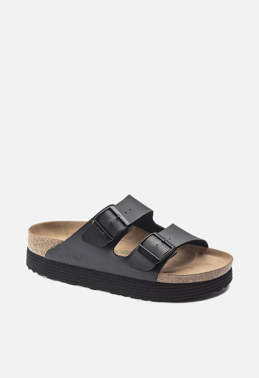 Birkenstock - Arizona grooved narrow - black
