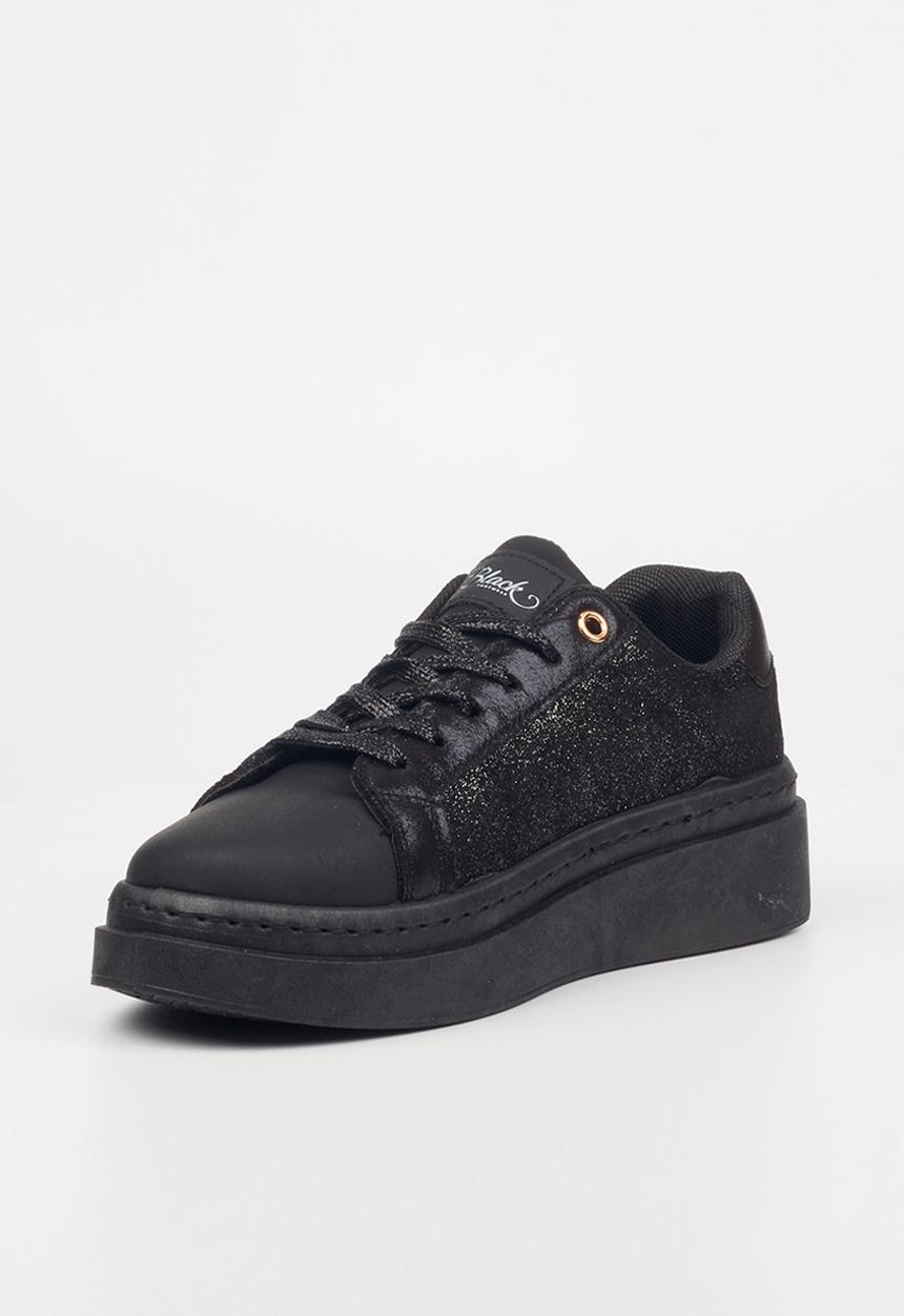 Miss Black - Zora2 platform sneaker - black combo