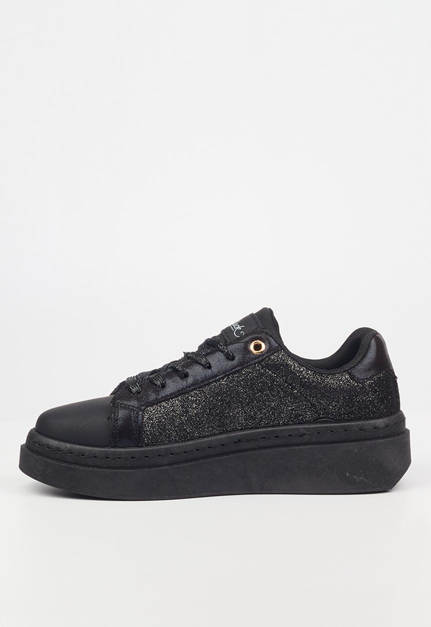 Miss Black - Zora2 platform sneaker - black combo