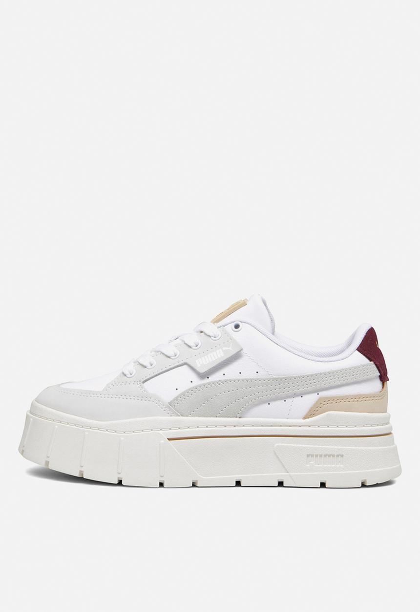 PUMA - Mayze stack luxe wns - puma white-warm white-dark jasper