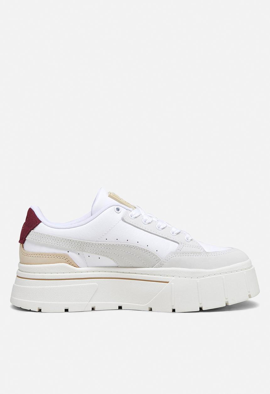 PUMA - Mayze stack luxe wns - puma white-warm white-dark jasper