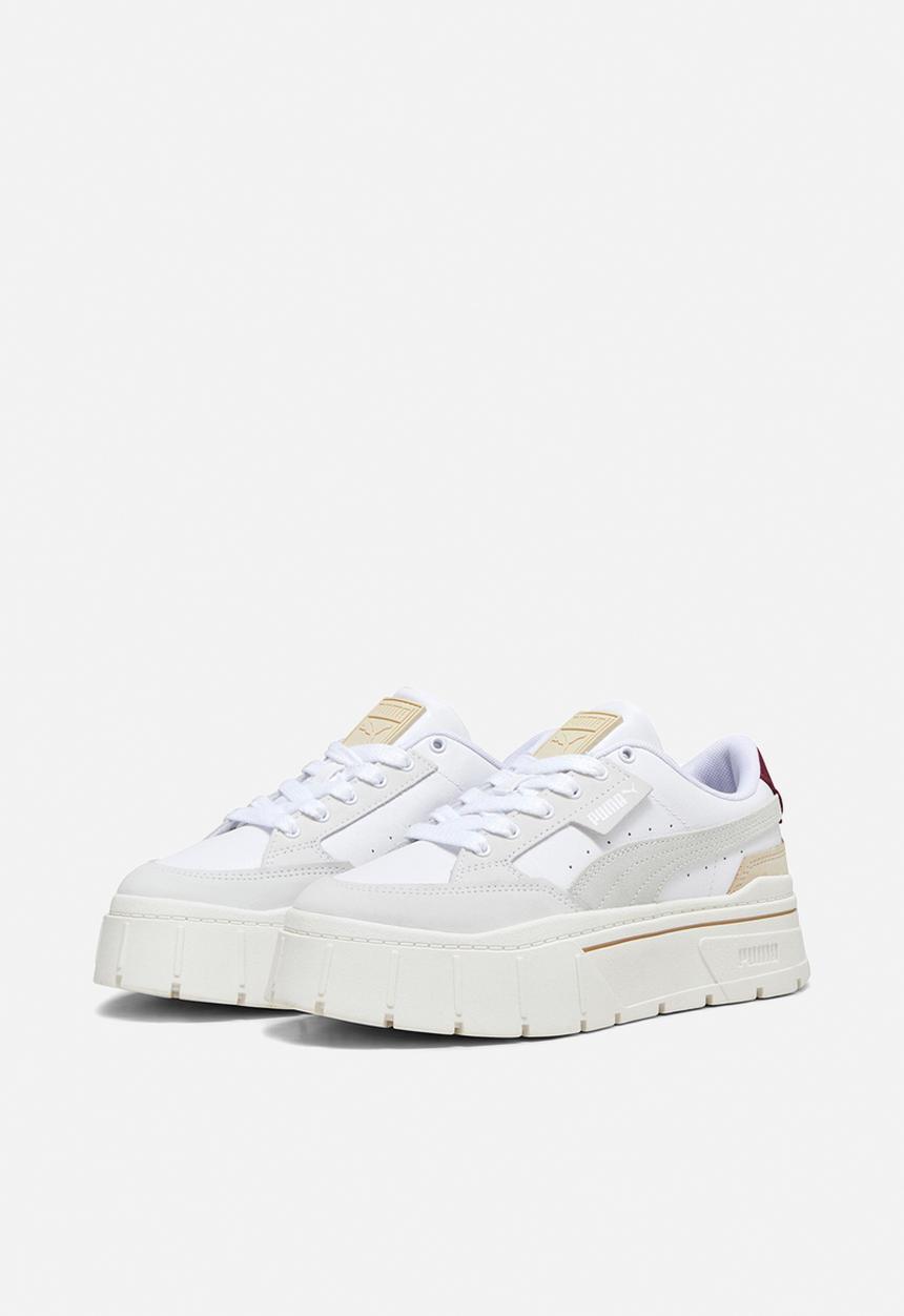 PUMA - Mayze stack luxe wns - puma white-warm white-dark jasper