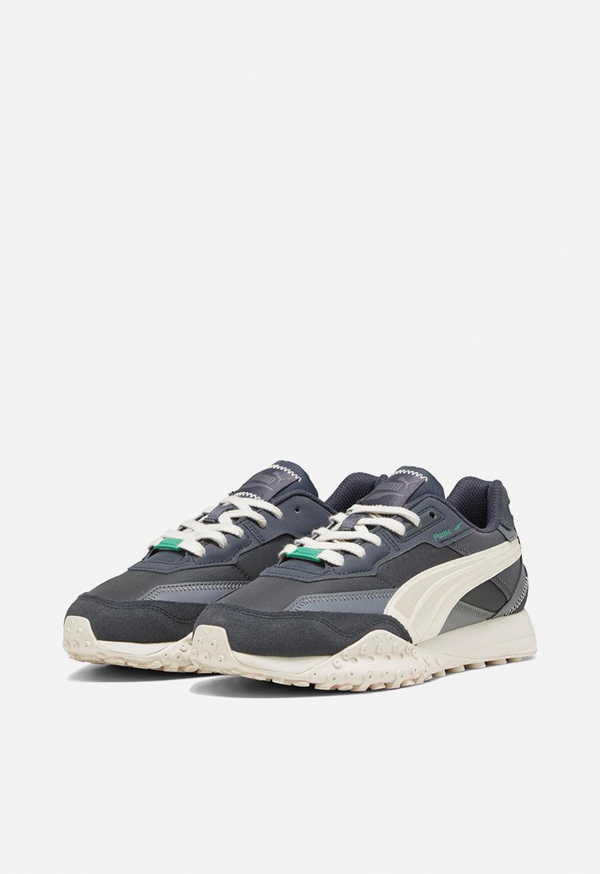 PUMA - Blacktop rider neo vintage -  cool dark gray-alpine snow