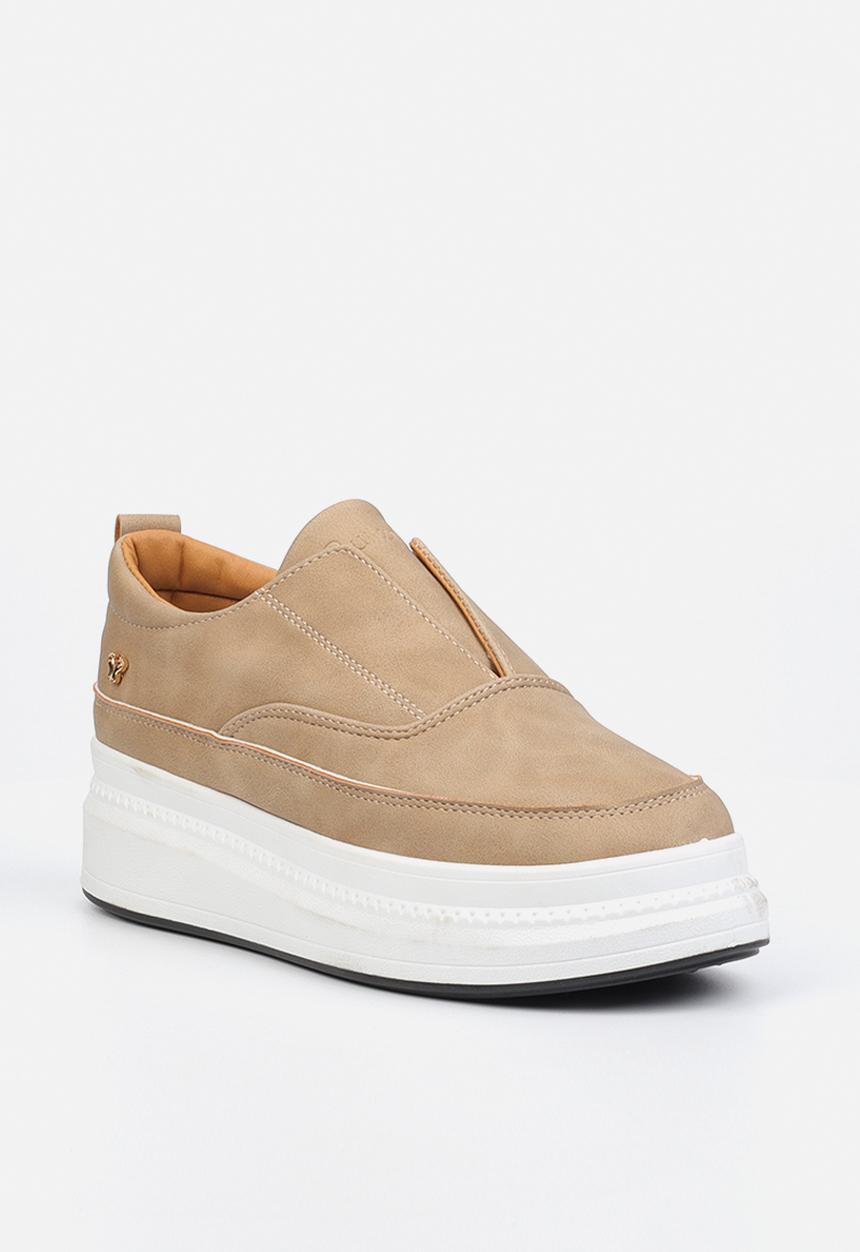 Butterfly Feet - Senhora2 platform sneaker - taupe