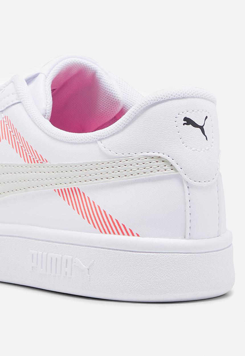 PUMA - PUMA white - sedate gray-fire orchid-PUMA black