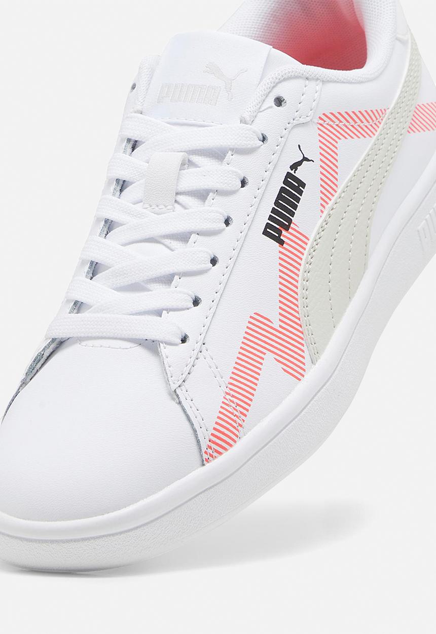 PUMA - PUMA white - sedate gray-fire orchid-PUMA black