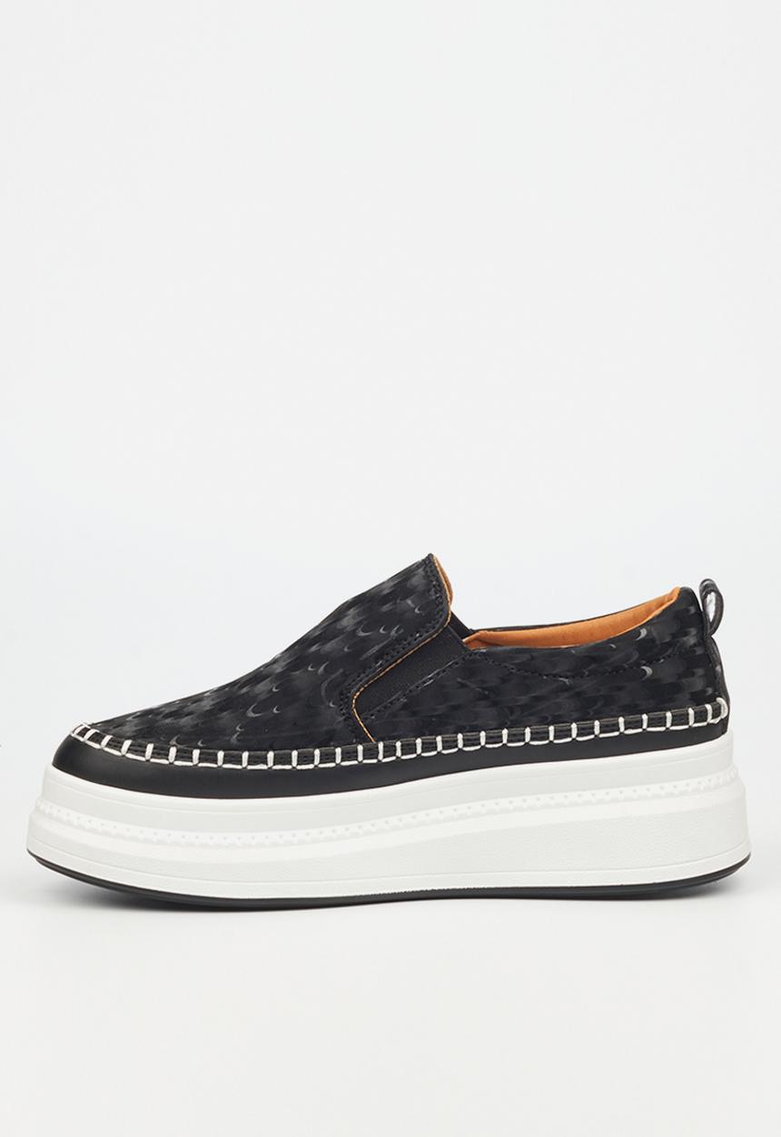 Butterfly Feet - Senhora11 platform sneaker - black