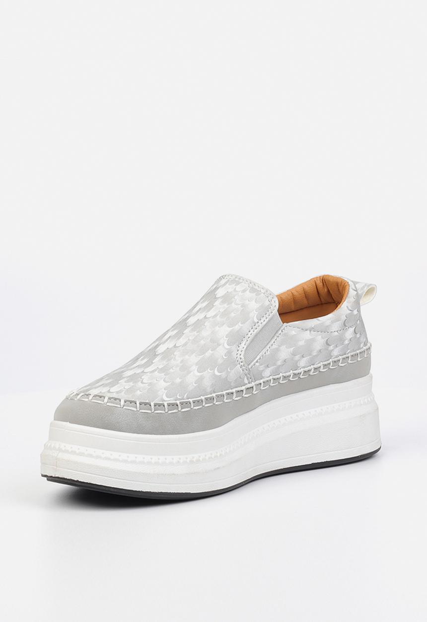 Butterfly Feet - Senhora11 platform sneaker - grey
