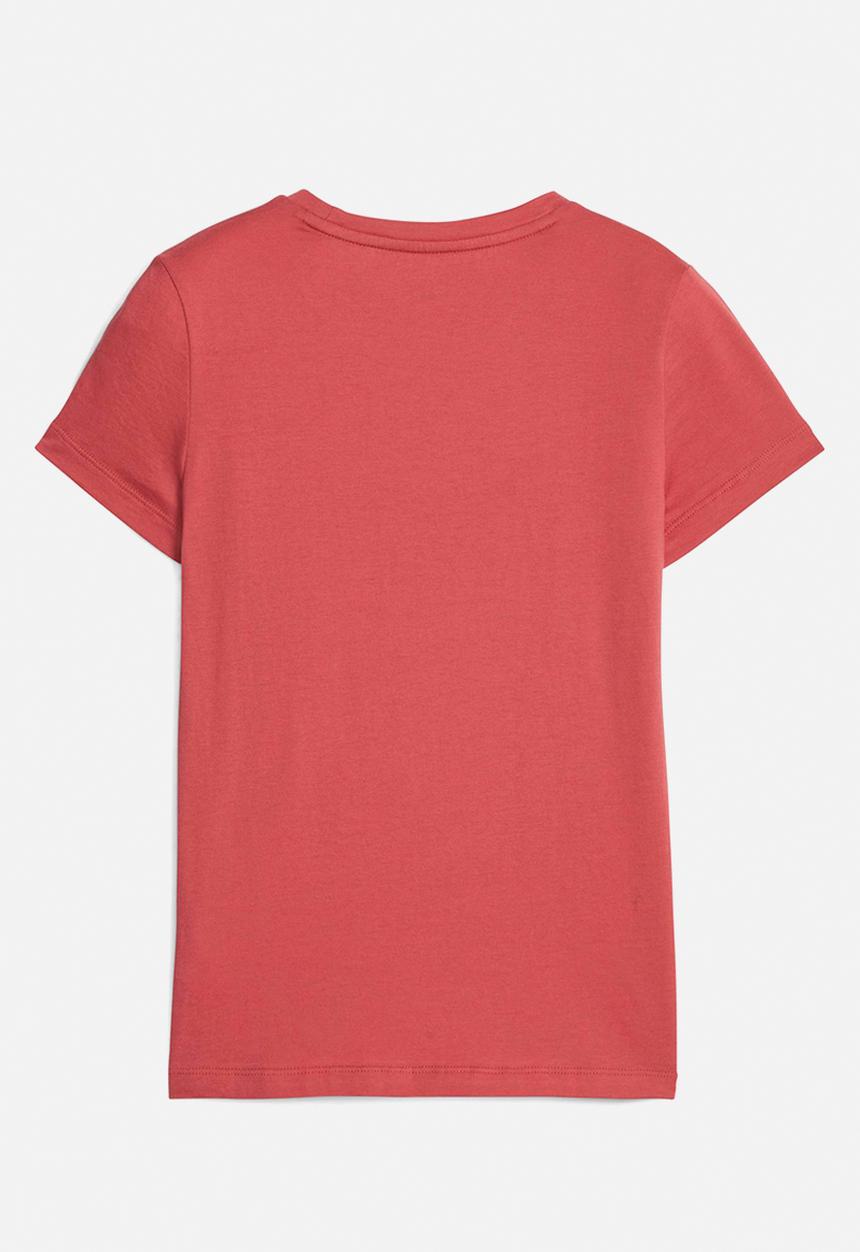PUMA - Ess+ logo tee g - astro red