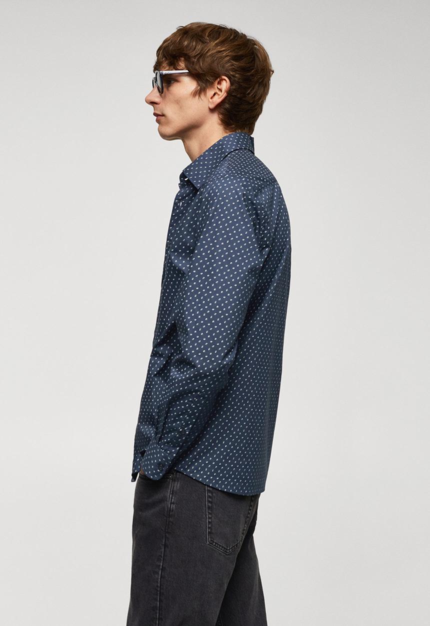 MANGO - Shirt arlos - navy