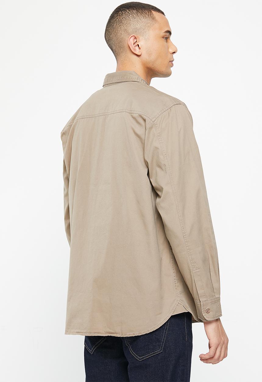 JEEP - Long sleeve workshirt - brown