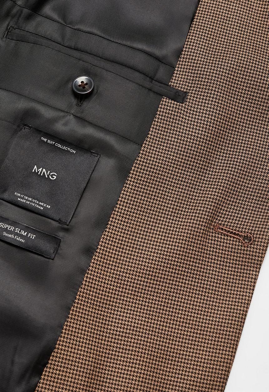 MANGO - Blazer paulo - brown