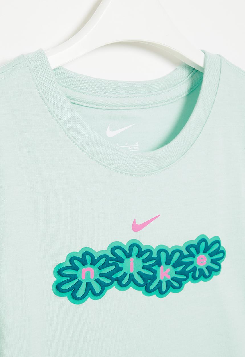 Nike - Nike flower logo tee - jade ice