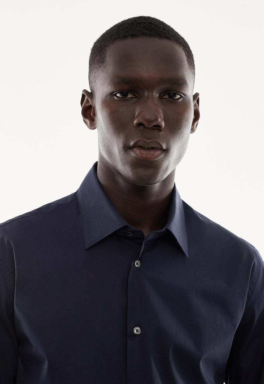 MANGO - Shirt play - navy