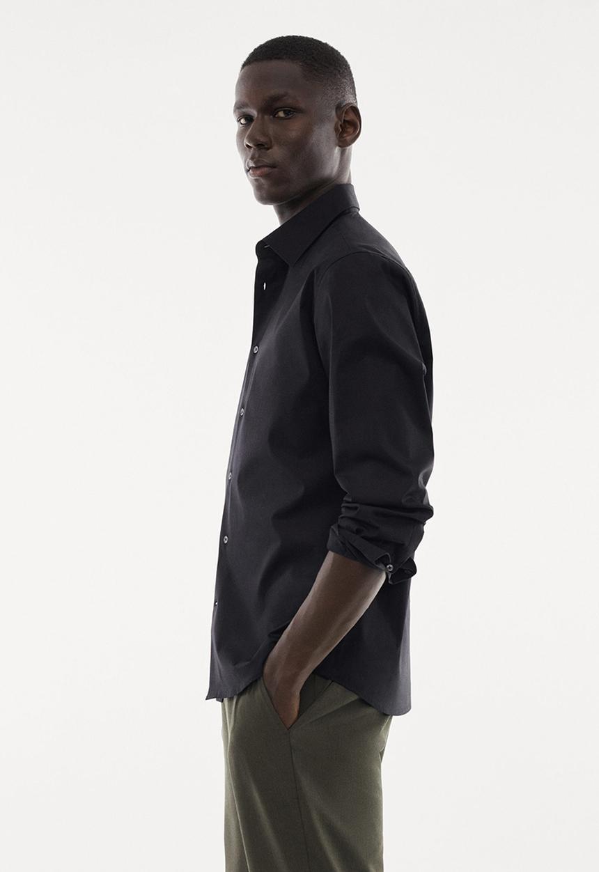 MANGO - Shirt play - black