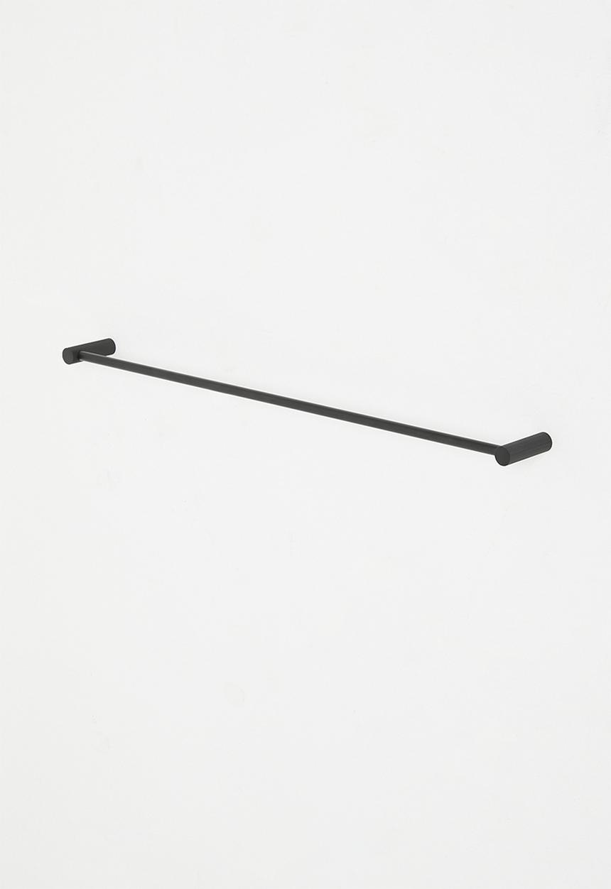 Sixth Floor - Penn ribbed towel rail - black