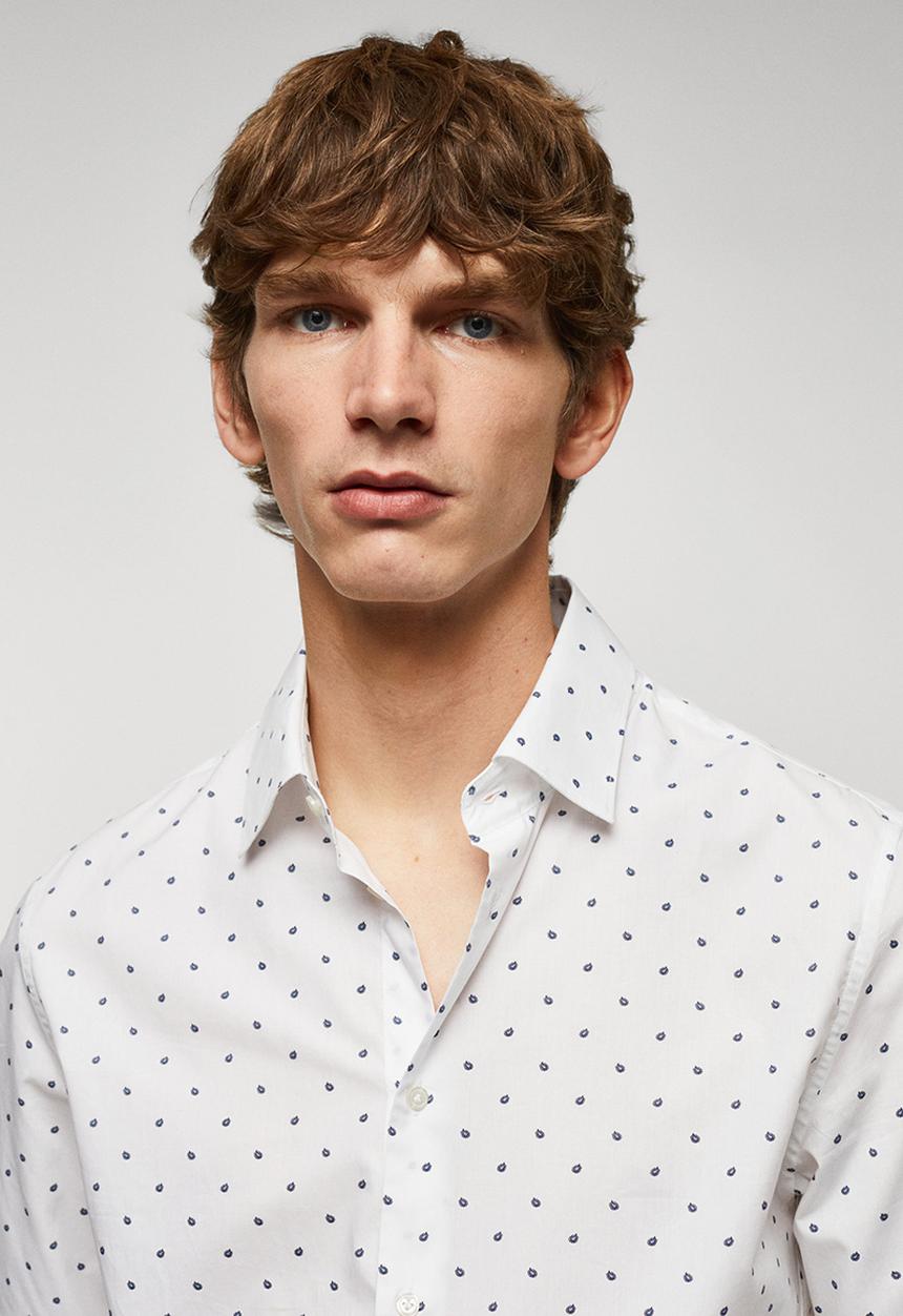 MANGO - Shirt arles - white