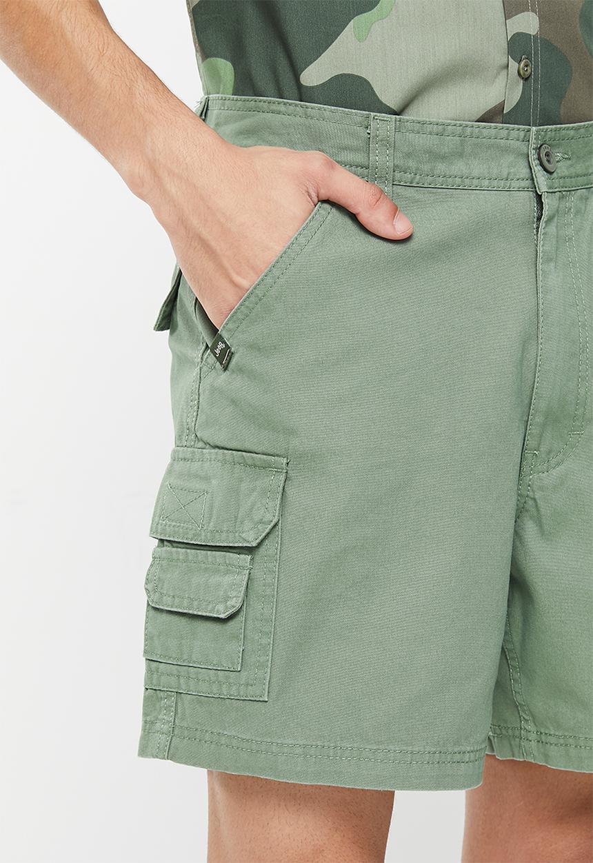JEEP - 14cm trailhawk fixed wb mountain man short - green