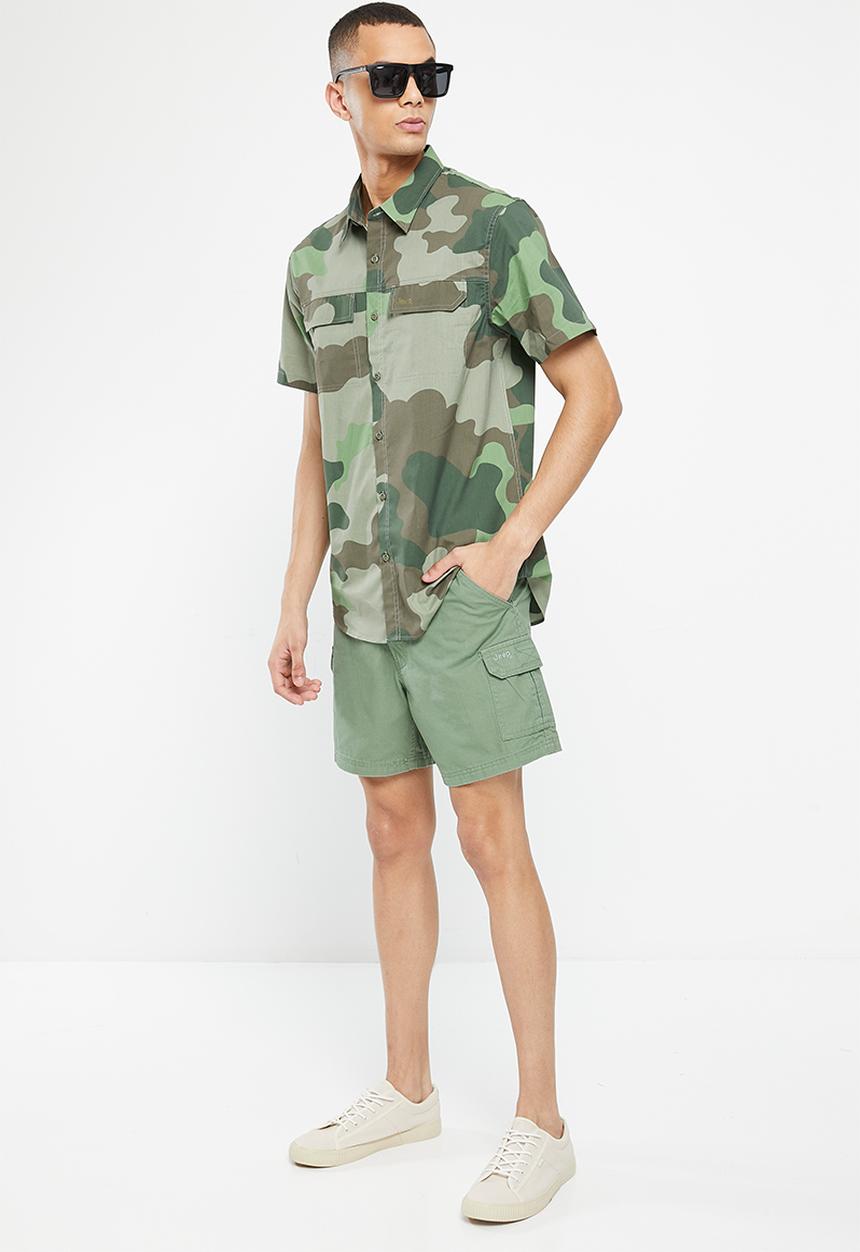 JEEP - 14cm trailhawk fixed wb mountain man short - green