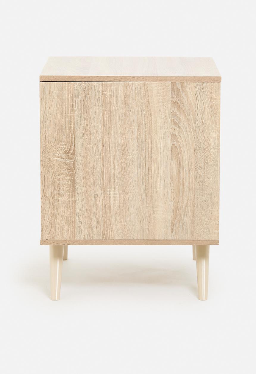 Sixth Floor - Cara bedside table - grey