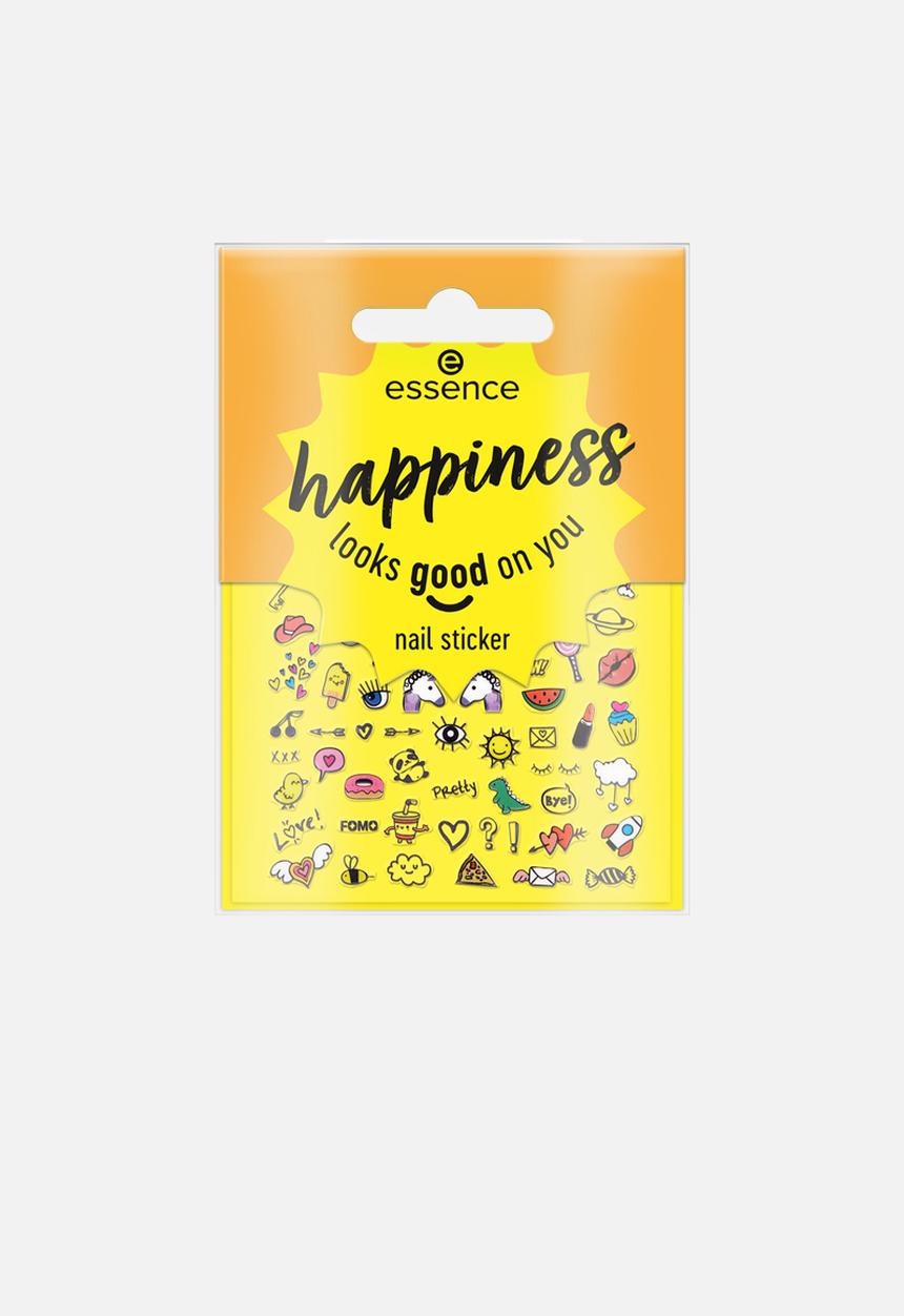 essence - Happiness looks good on you nail sticker