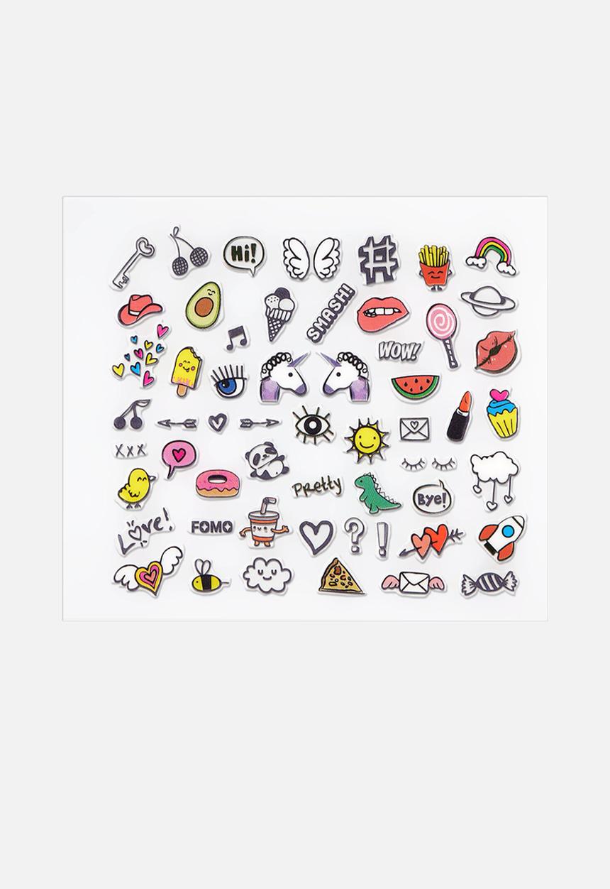 essence - Happiness looks good on you nail sticker