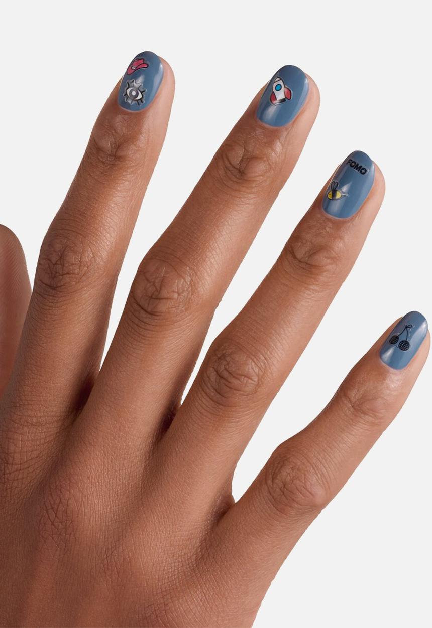 essence - Happiness looks good on you nail sticker