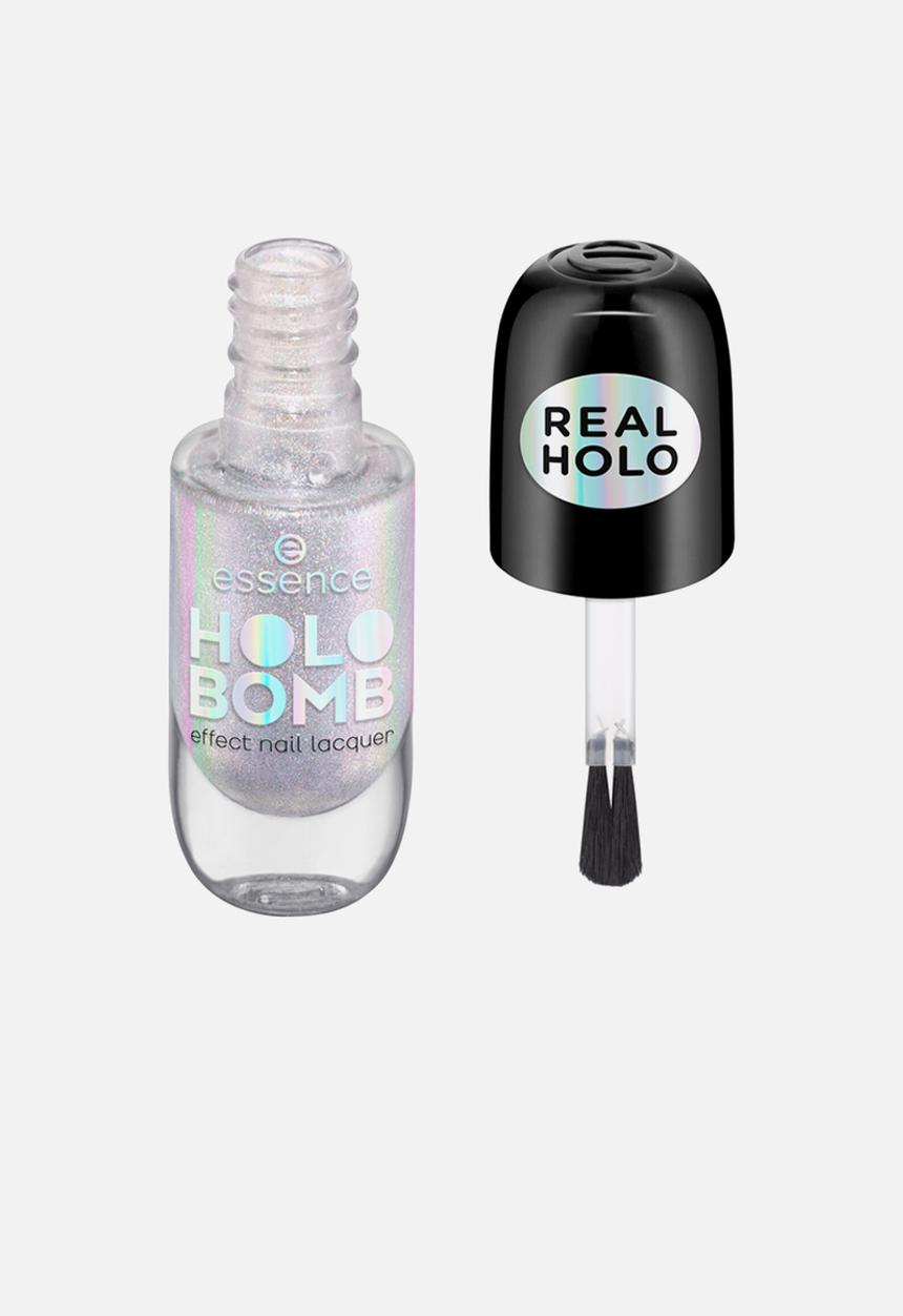 essence - HOLO BOMB effect nail lacquer 01