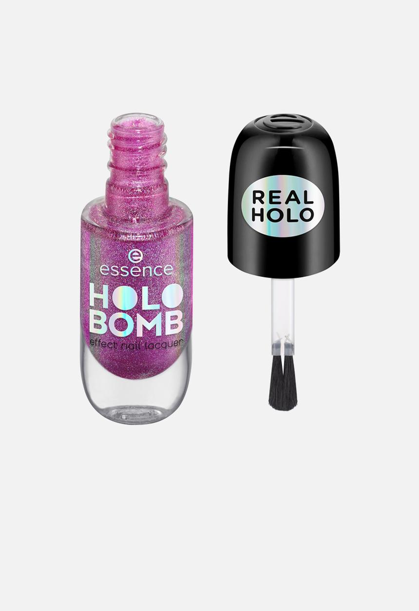 essence - HOLO BOMB effect nail lacquer 02