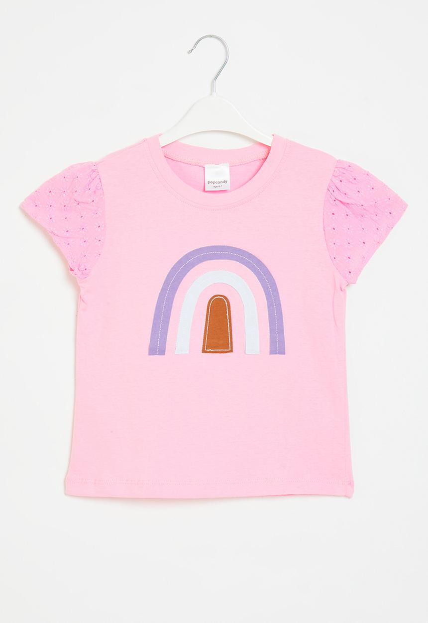 Pop Candy - Printed tee - pink