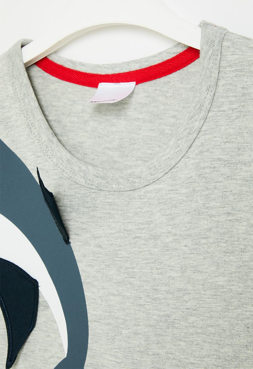 Pop Candy - Shark tee - grey