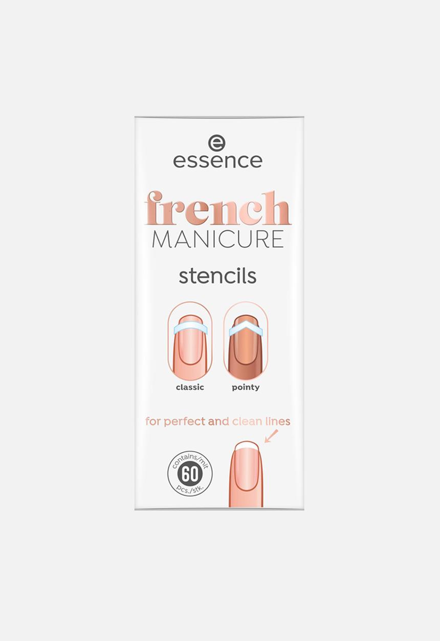 essence - French Manicure Stencils - 01 French Tips & Tricks