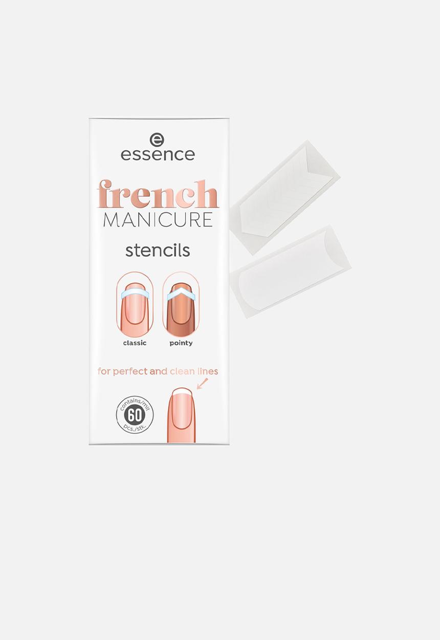 essence - French Manicure Stencils - 01 French Tips & Tricks