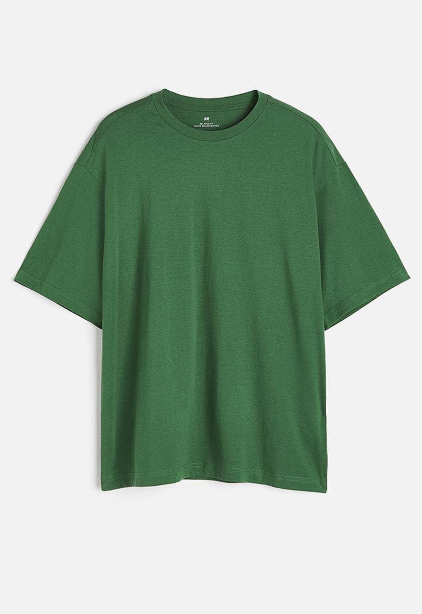 H&M - Relaxed fit T-shirt - green