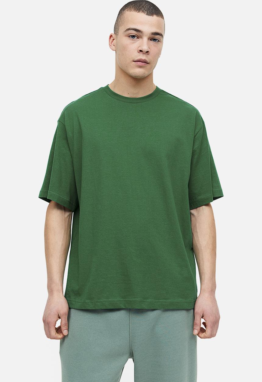 H&M - Relaxed fit T-shirt - green