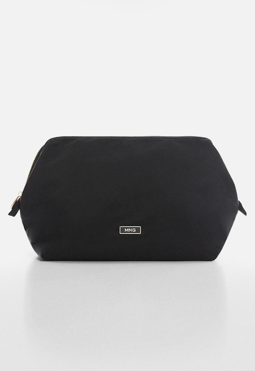MANGO - Cosmetic bag tere - black
