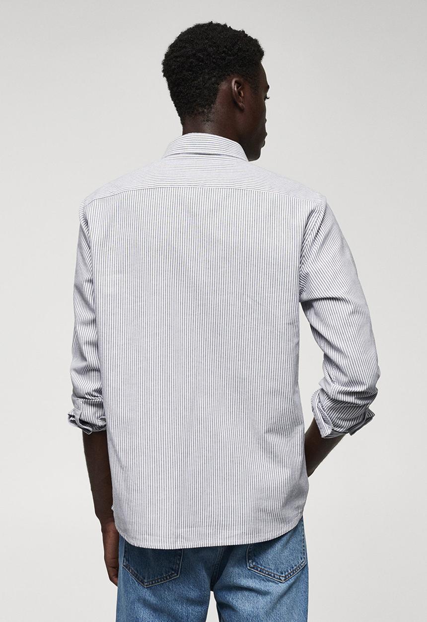 MANGO - Shirt kodak - grey